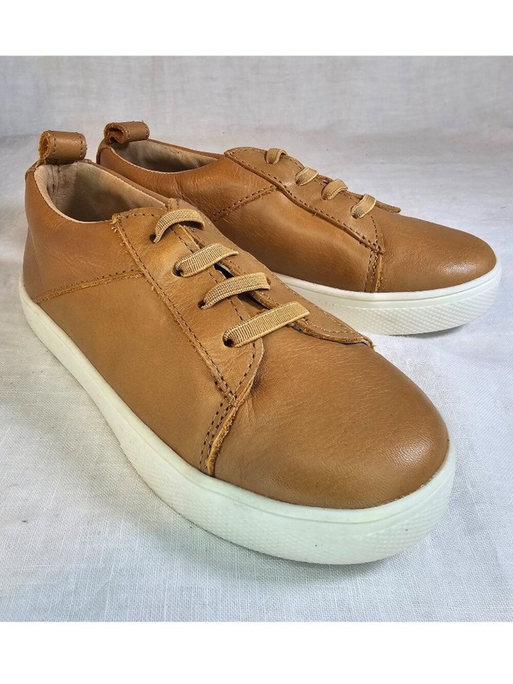 Freshly Picked Weathered Brown Classic Lace Up II Genuine Leather Sneakers 11K